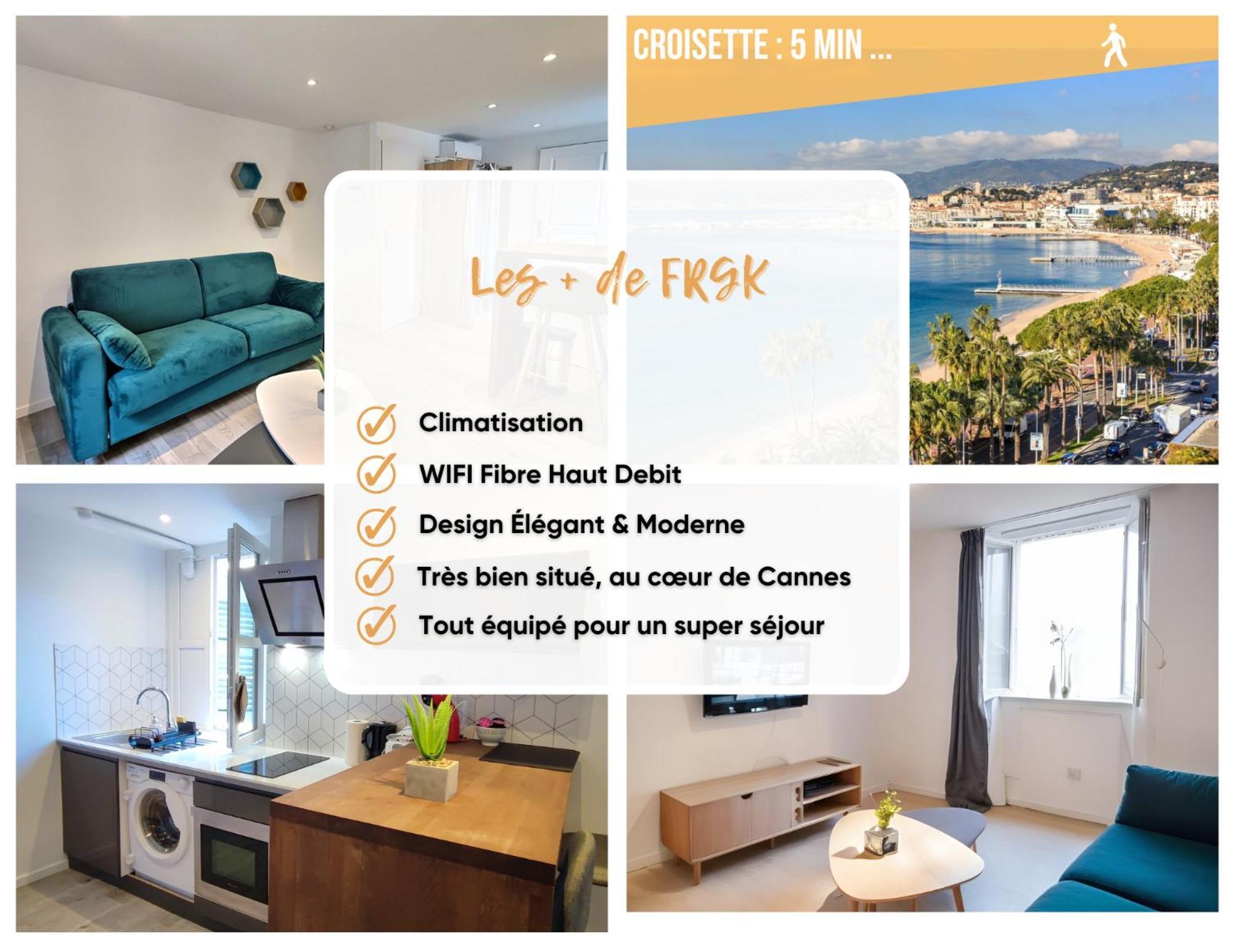 Frgk "Chic Centre-Ville" Cannes Exterior photo